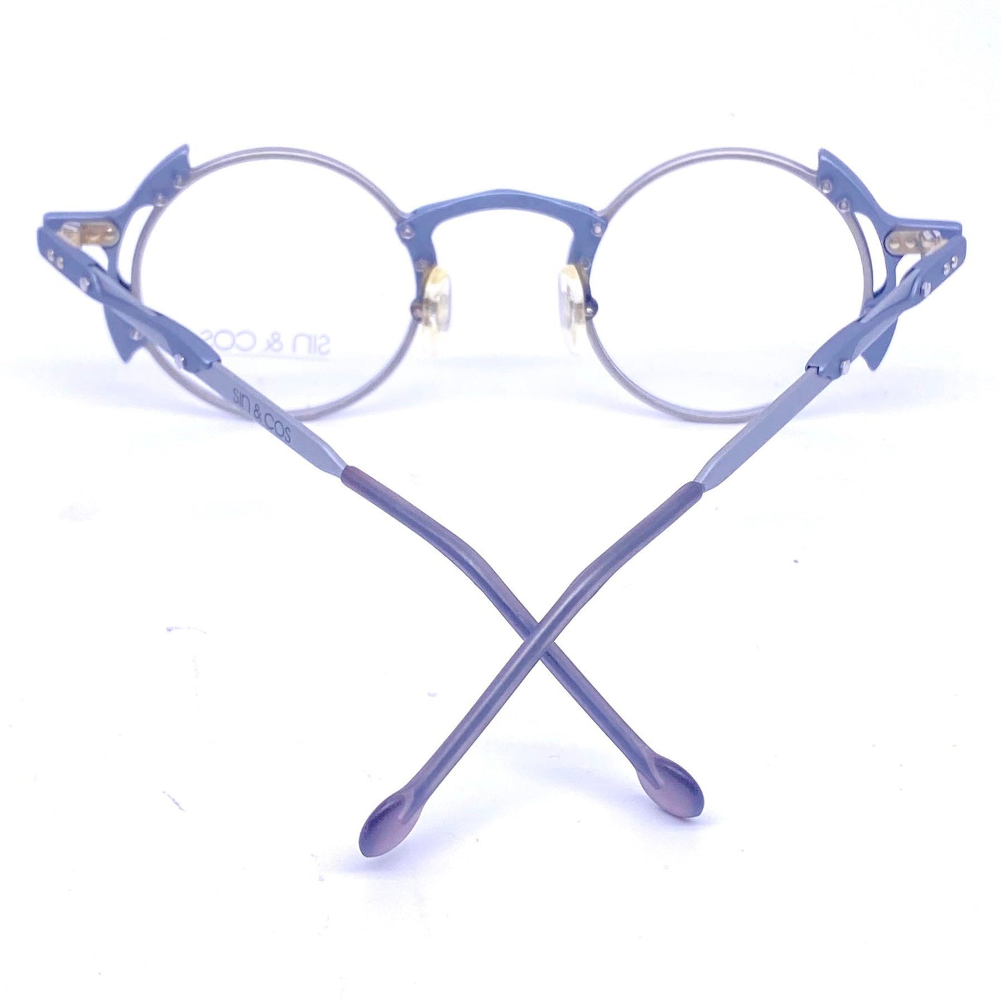 Sin&Cos round avant grade frames / sunglasses steampunk  90s made in Italy