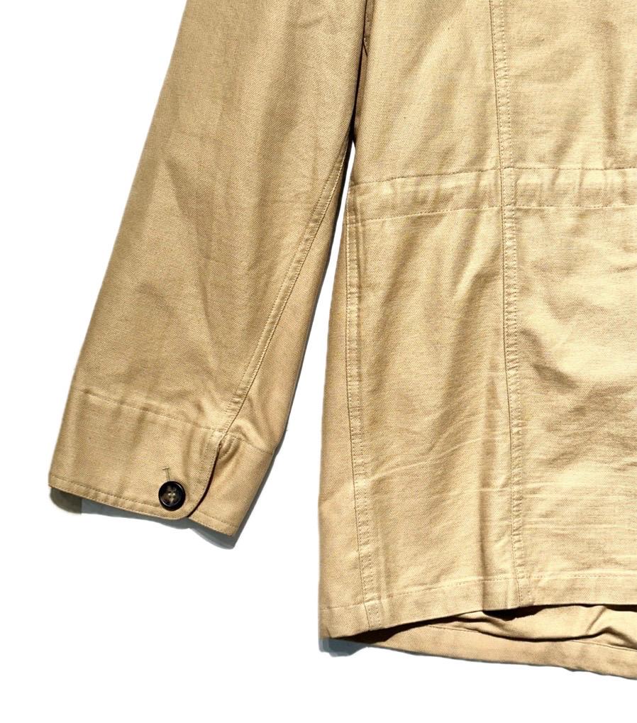 Aquascutum khaki cotton saharan field jacket new and unworn without tags size XXL