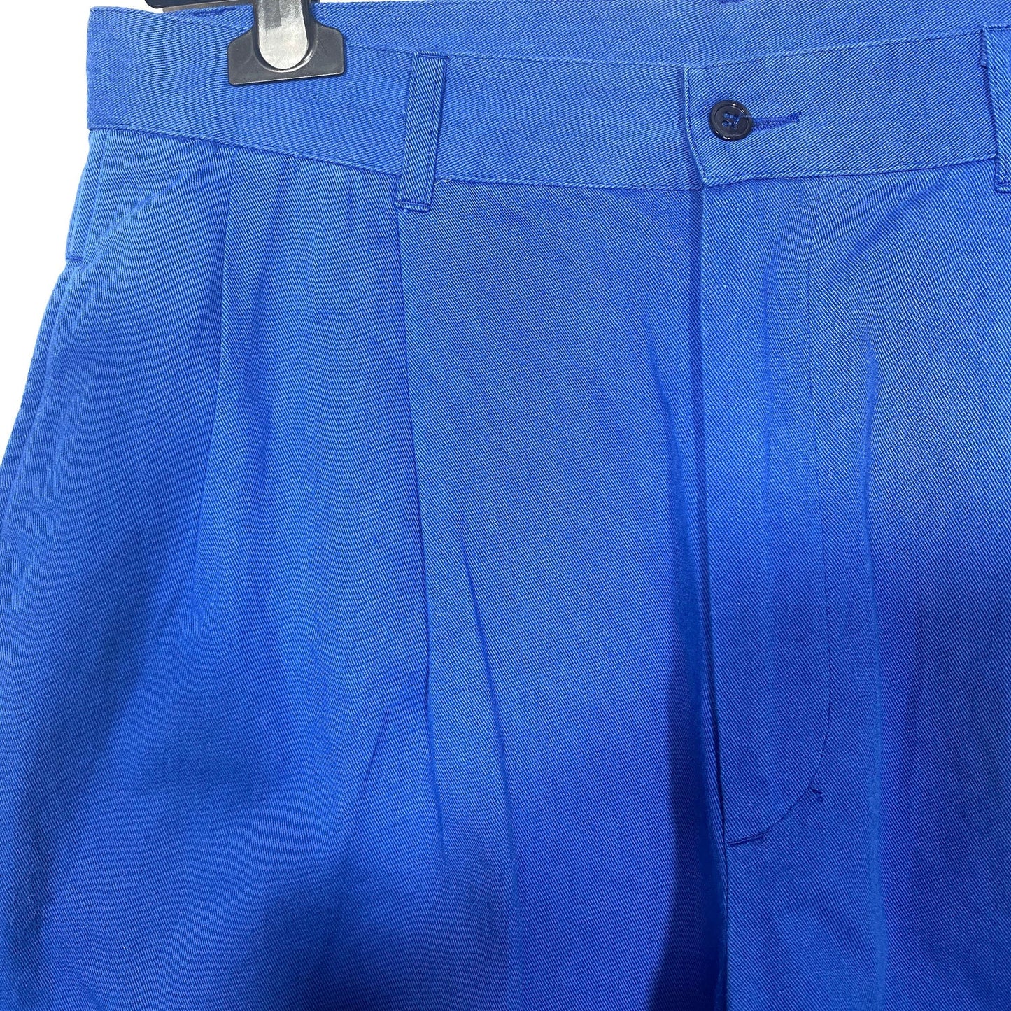 Etro Milano primary blue cotton Bermuda shorts sz 50, mint condition.