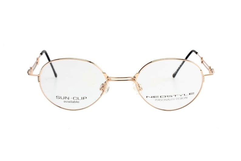 Neostyle College round ultra light titanium eyeglasses frames in 3 colorways,  NOS 90s Germany