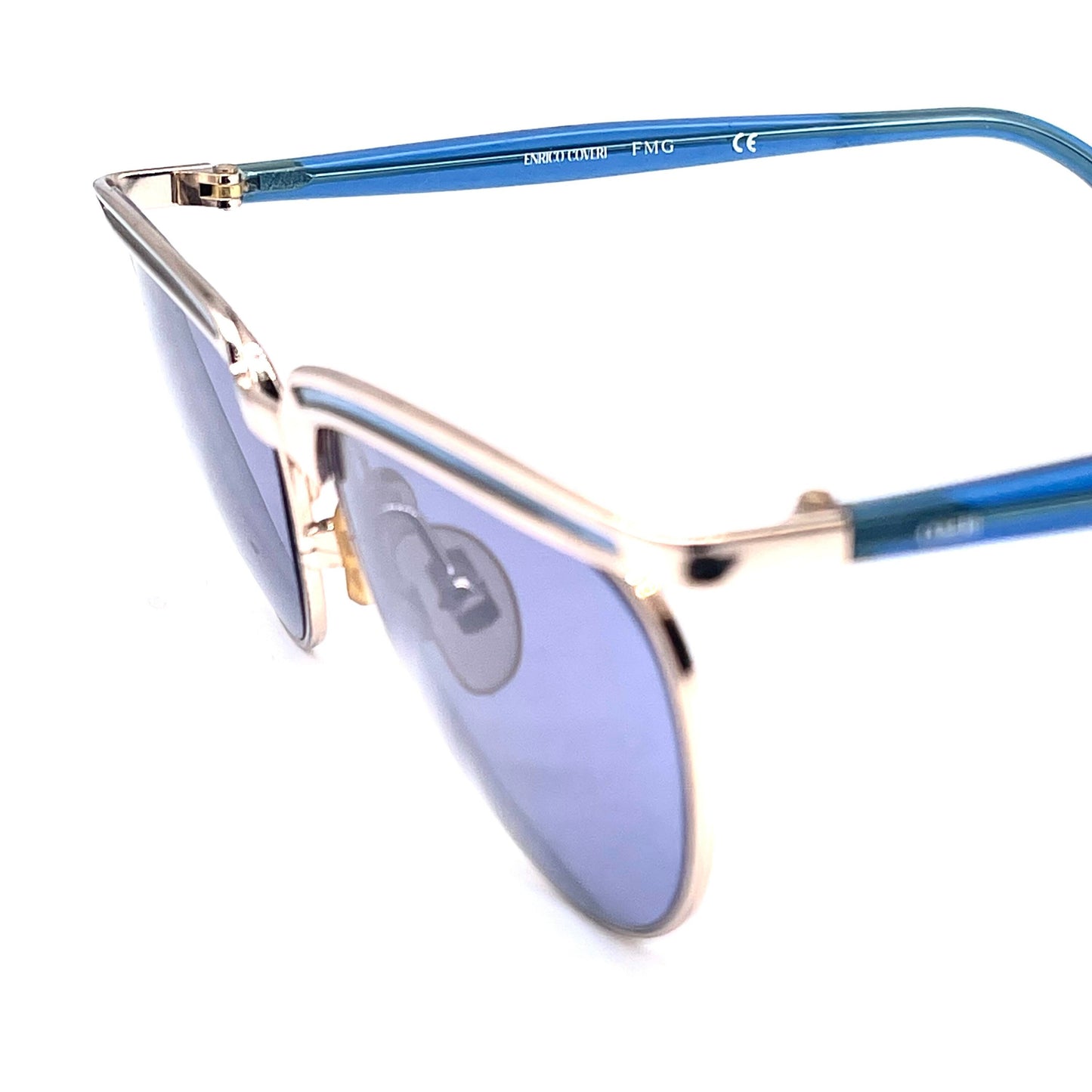 Enrico Coveri vintage eyeglasses made in Italy, 80s NOS