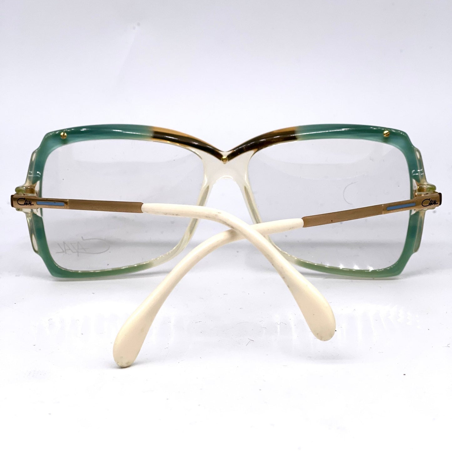 Cazal 117 supreme quality rare creative double color glasses