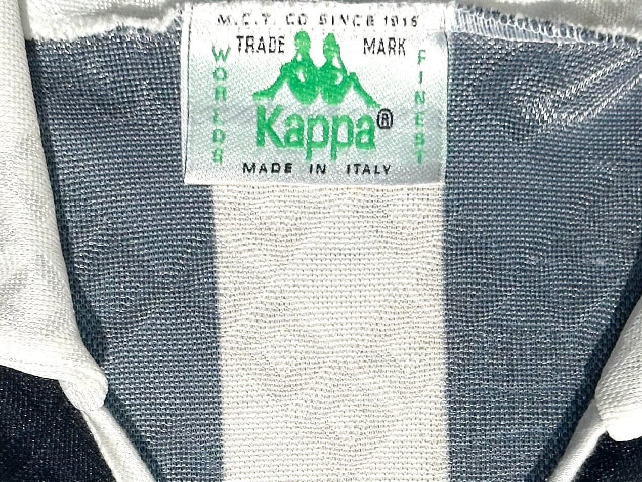 Juventus FC Kappa Upim 1989-90 auth.home games jersey tricot n.7, Aleynikov, Fortunato; perfect condition