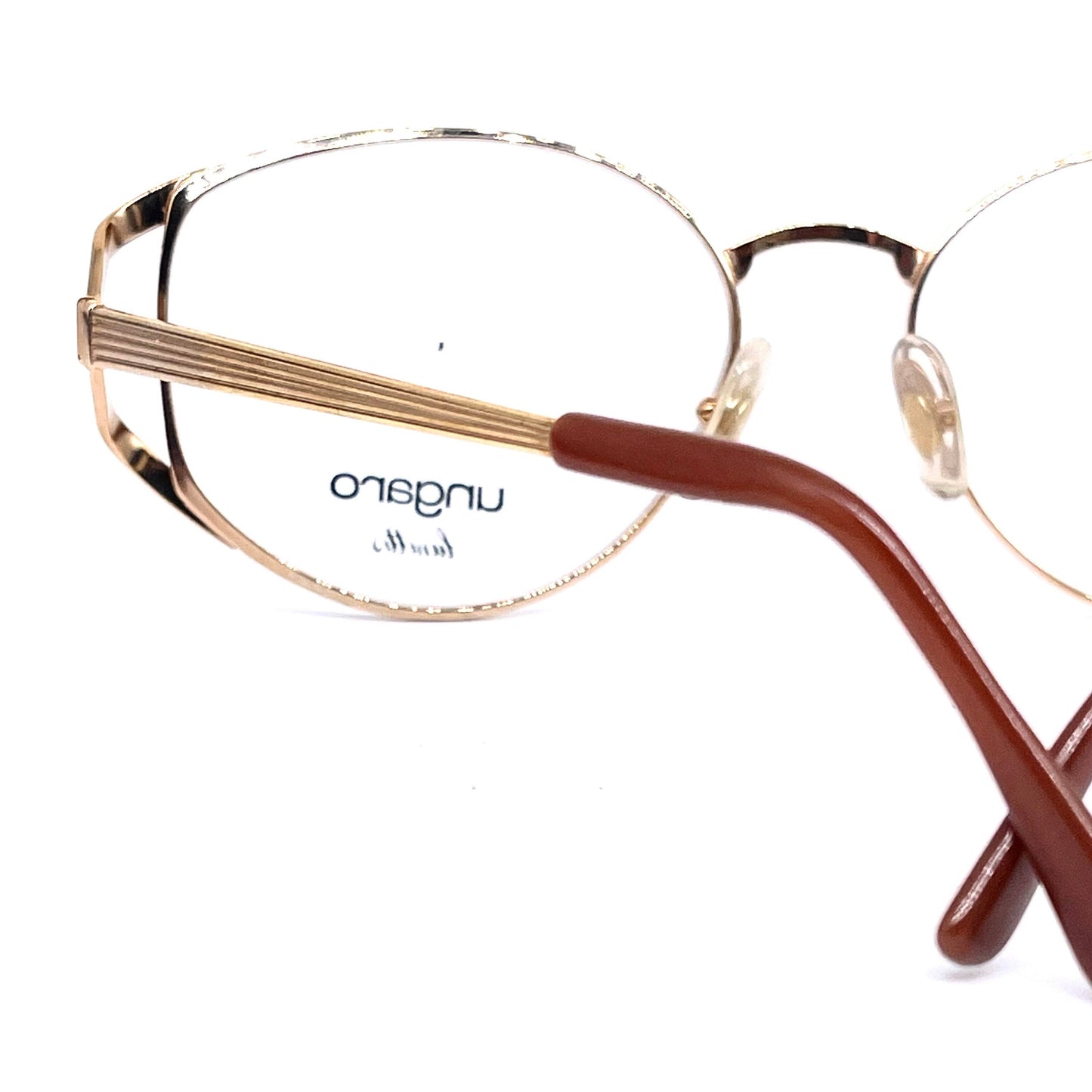 Persol by Ungaro oversized elegant ladies eyeglasses frames hand made in Italy, 80s NOS