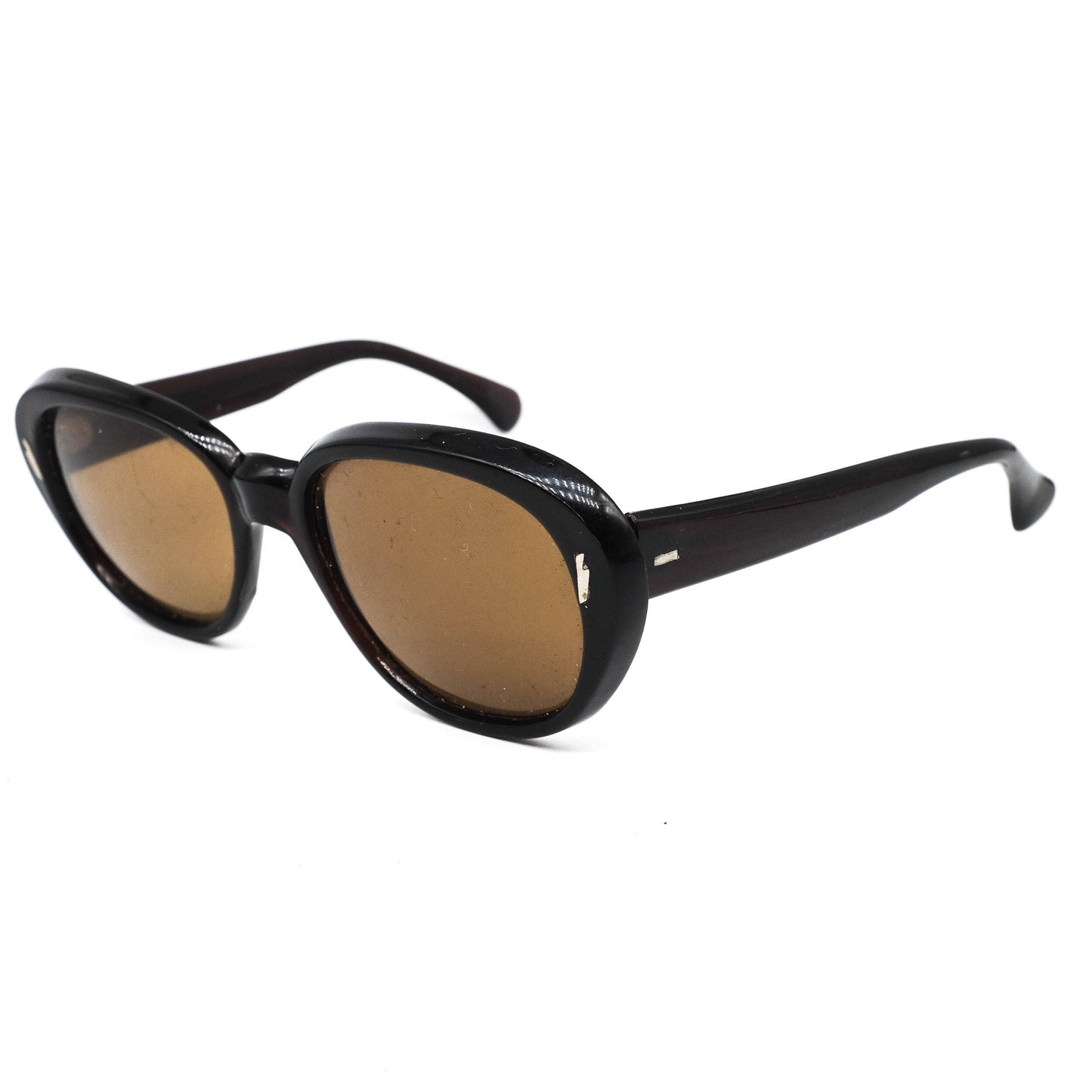 1960s Audrey in Tiffany's breakfast style sunglasses hand made in Italy, 60s NOS mint