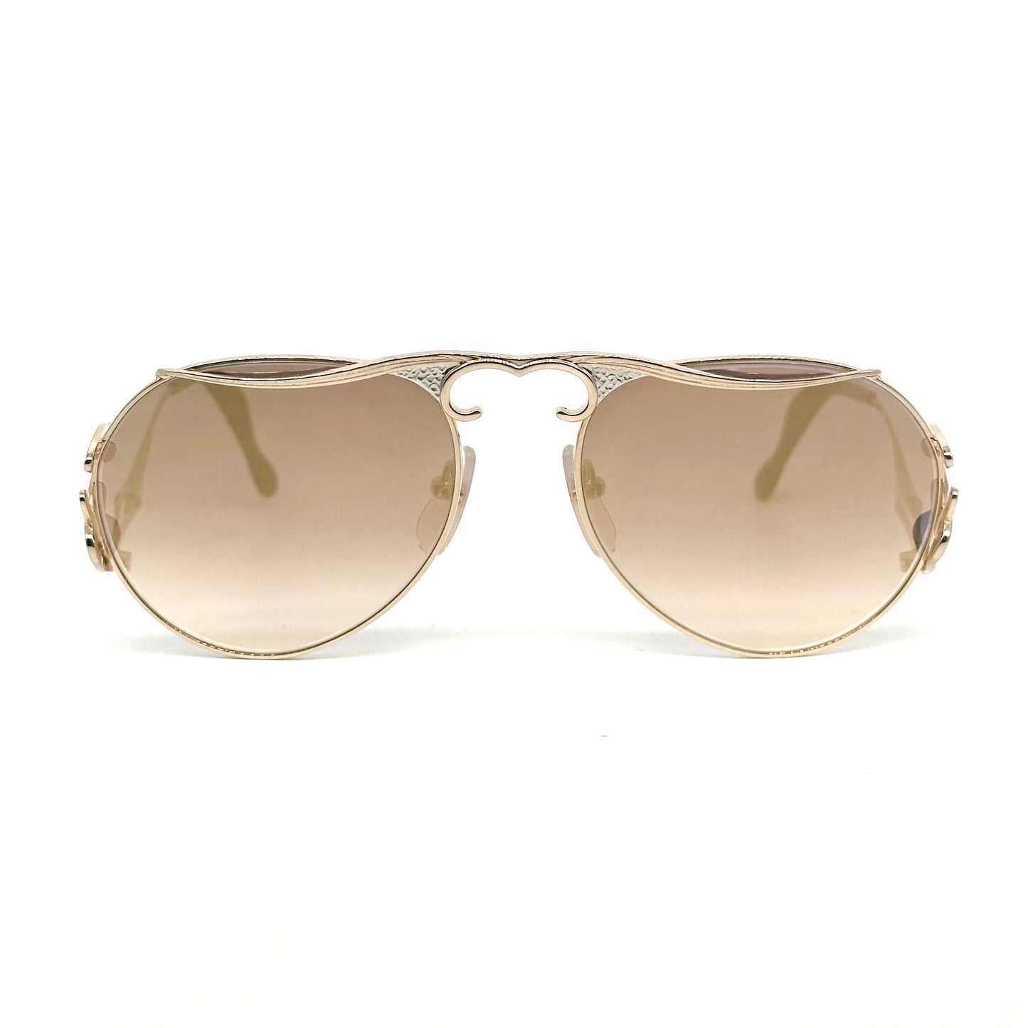 Colani Design 1053 aviator sunglasses, incredible mesh up of avant garde/ baroque design, late 70s W Germany NOS