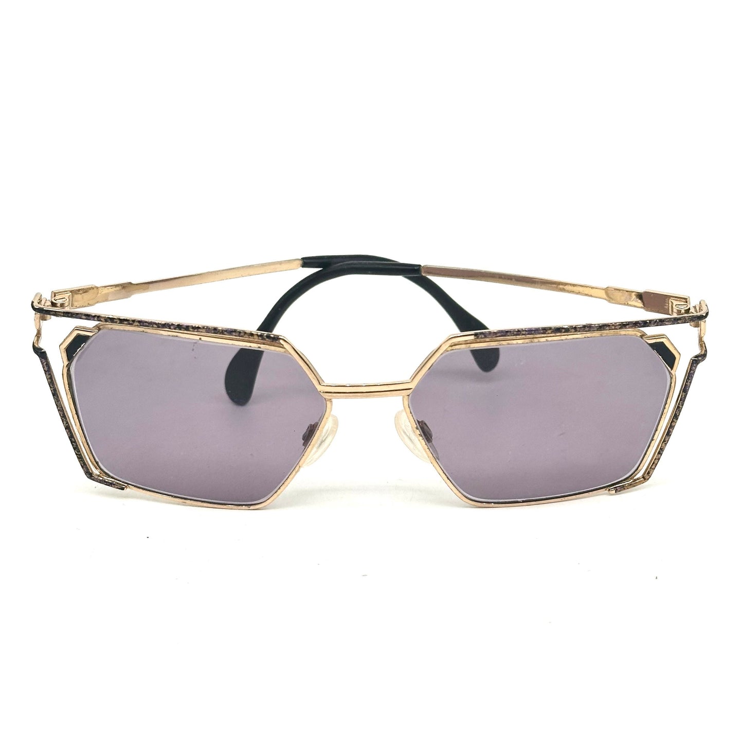 Cazal 80s unisex square oversized sunglasses made in West Germany, with new lenses, great piece