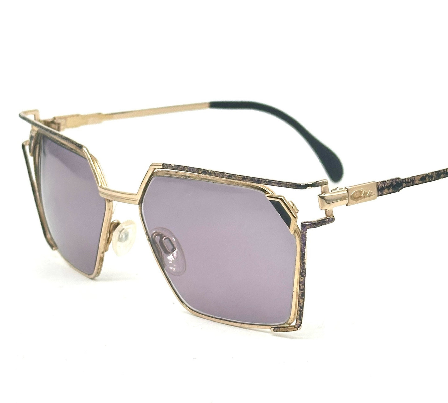 Cazal 80s unisex square oversized sunglasses made in West Germany, with new lenses, great piece