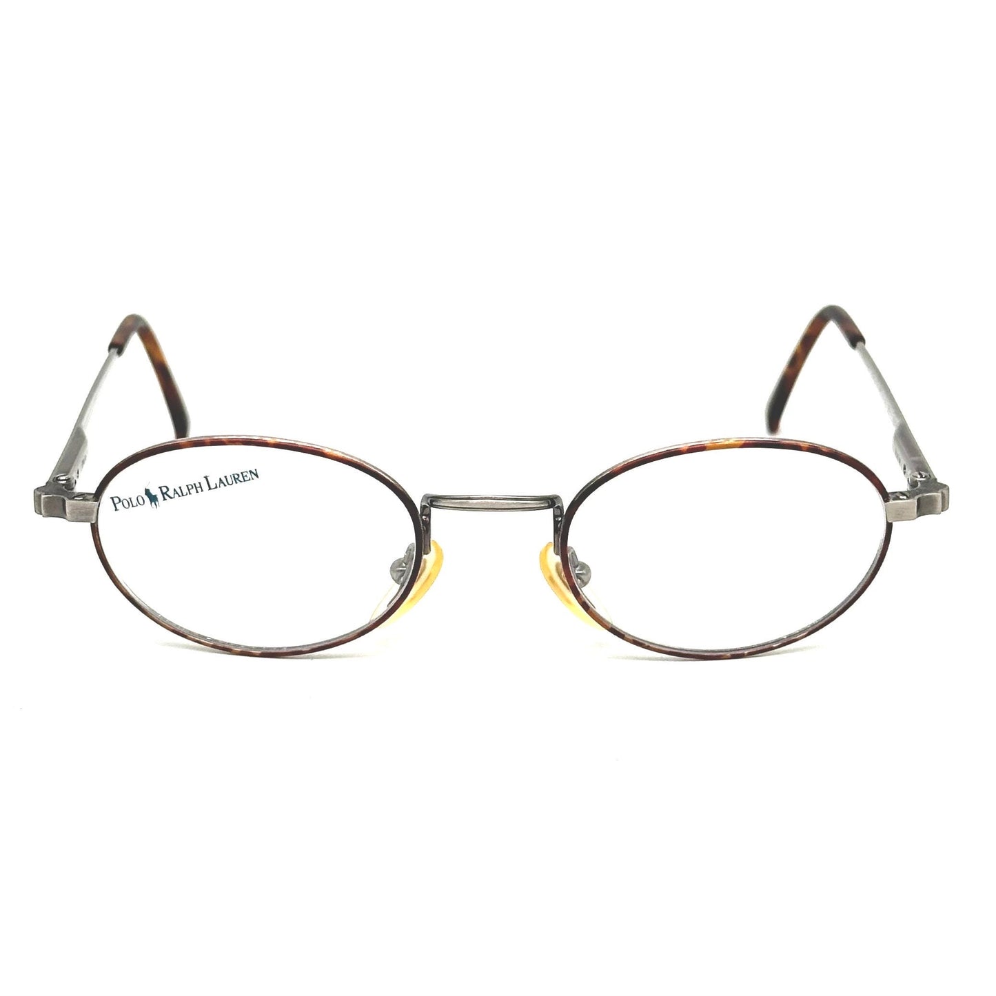 Ralph Lauren Polo Classic GS4 oval gunmetal frame with tortoise details, NoS 80s
