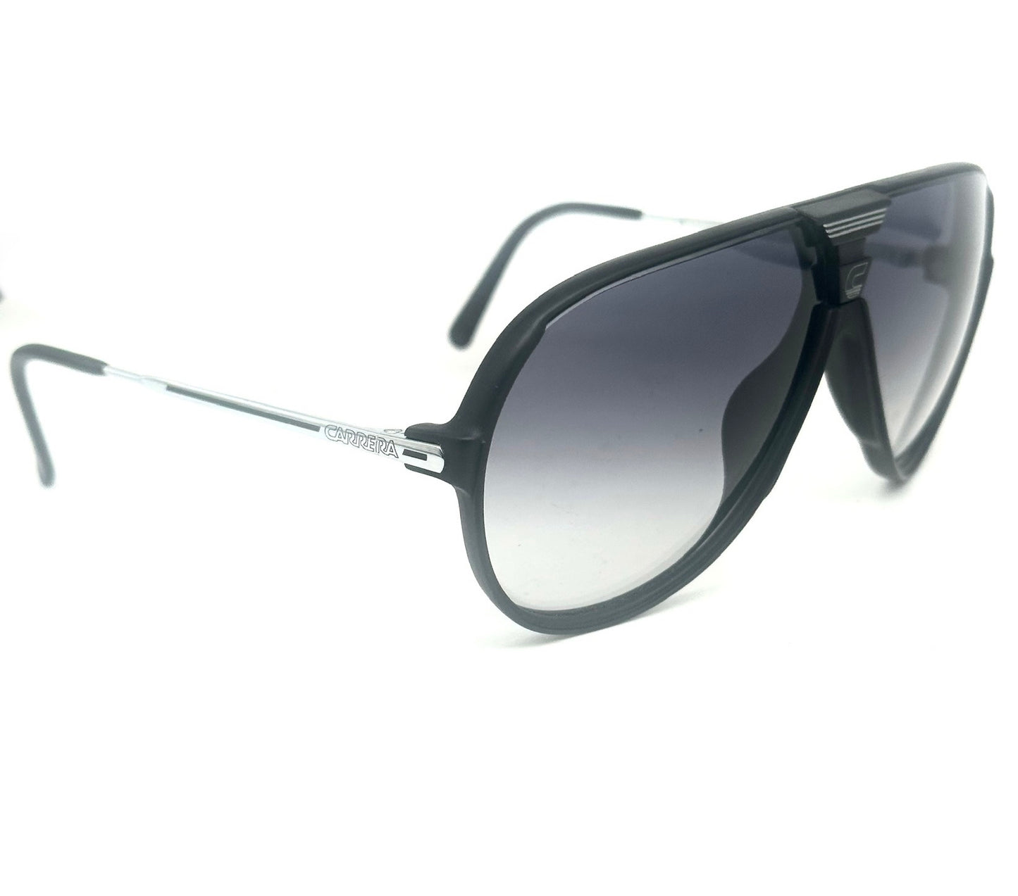 Carrera 5593 sporty aviator sunglasses w snap-off bridge system to substitute the lenses, 2 colorways, NoS 80s