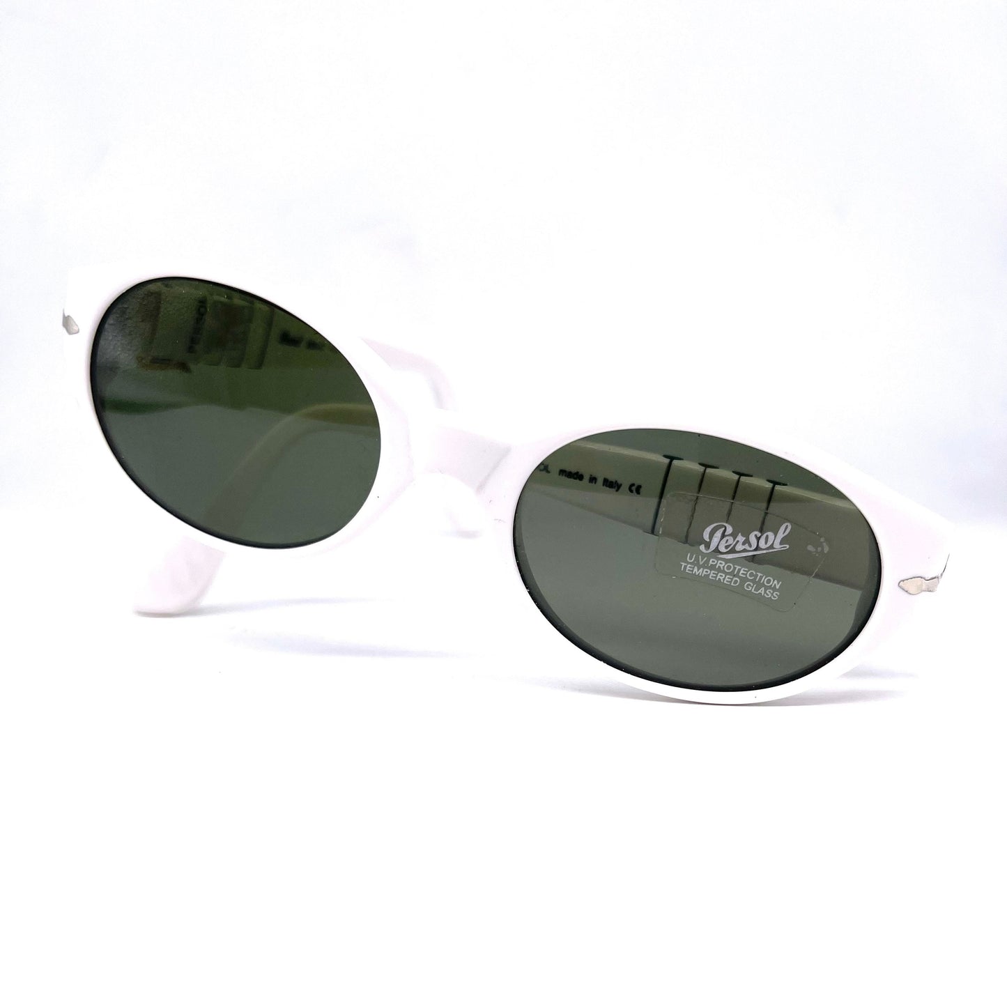 Persol 2520-S white cello frames NOS 80s