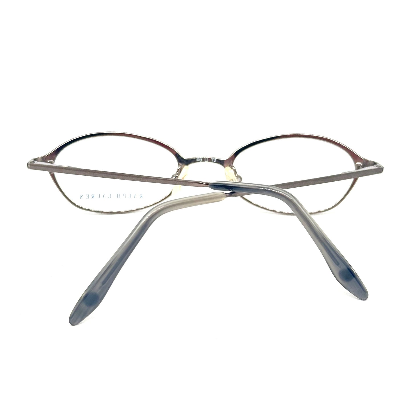 Ralph Lauren 681 elegant brushed golden metal ladies frames, NOS 90s Italy