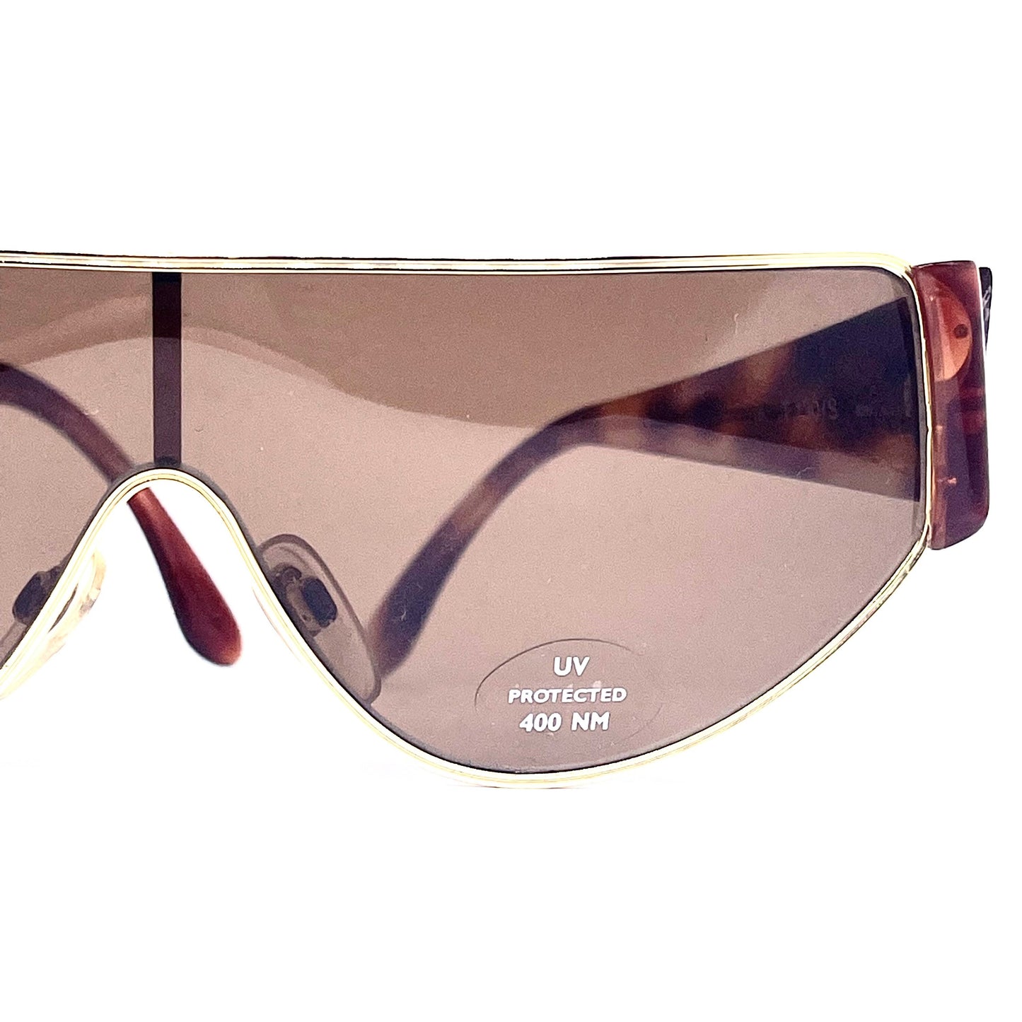 Laura Biagiotti T130/S vintage mask sunglasses made in Italy NOS 80s