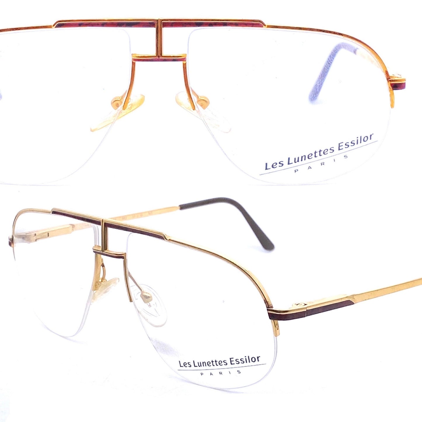 Les Lunettes Essilor Paris vintage frames made in France NOS 80s