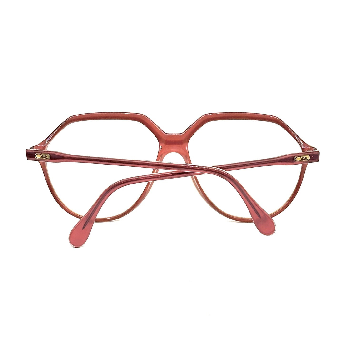 Cazal 624 iconic clear oversized eyeglasses, 1989s NOS W Germany