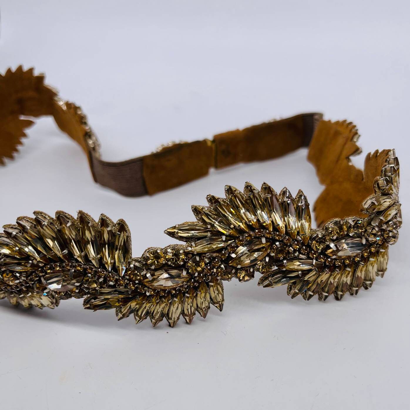 Hair Band Crystals totally hand made