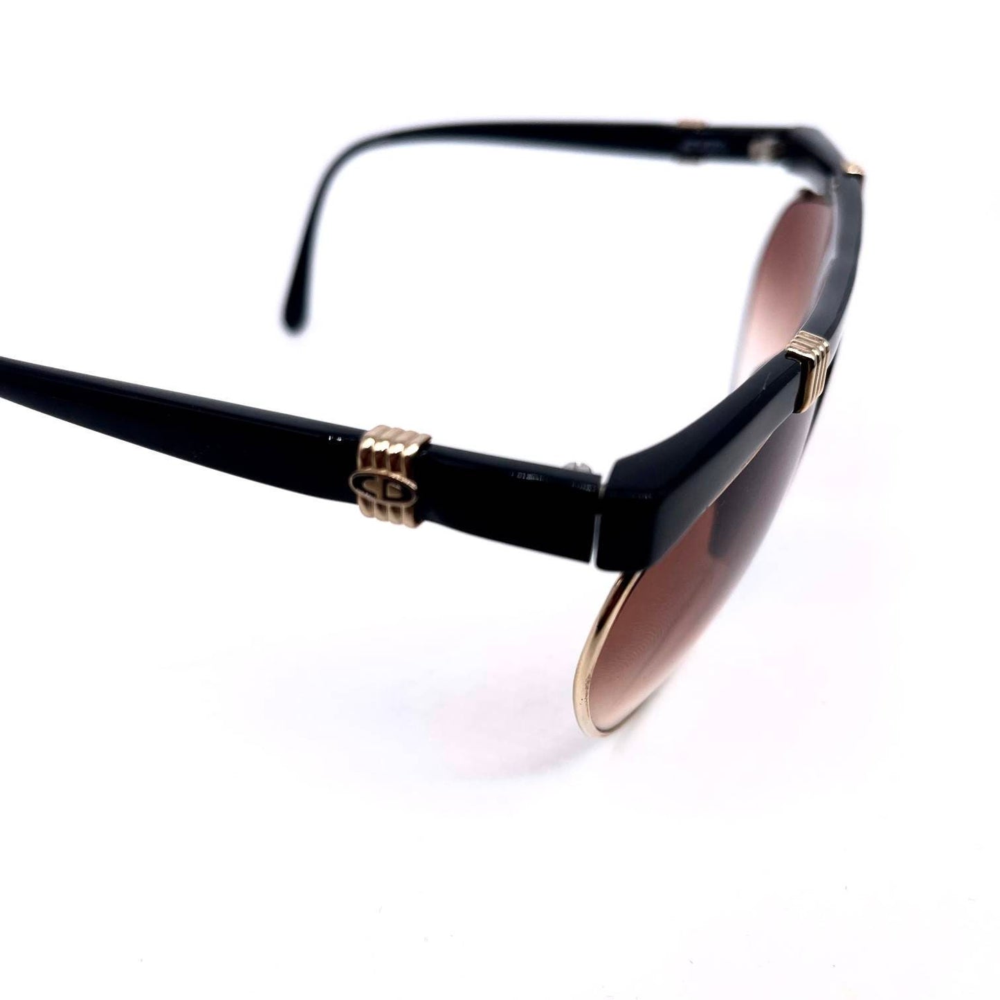 Christian Dior 2555 butterfly oversized sunglasses made in Germany 80s NOS 2col