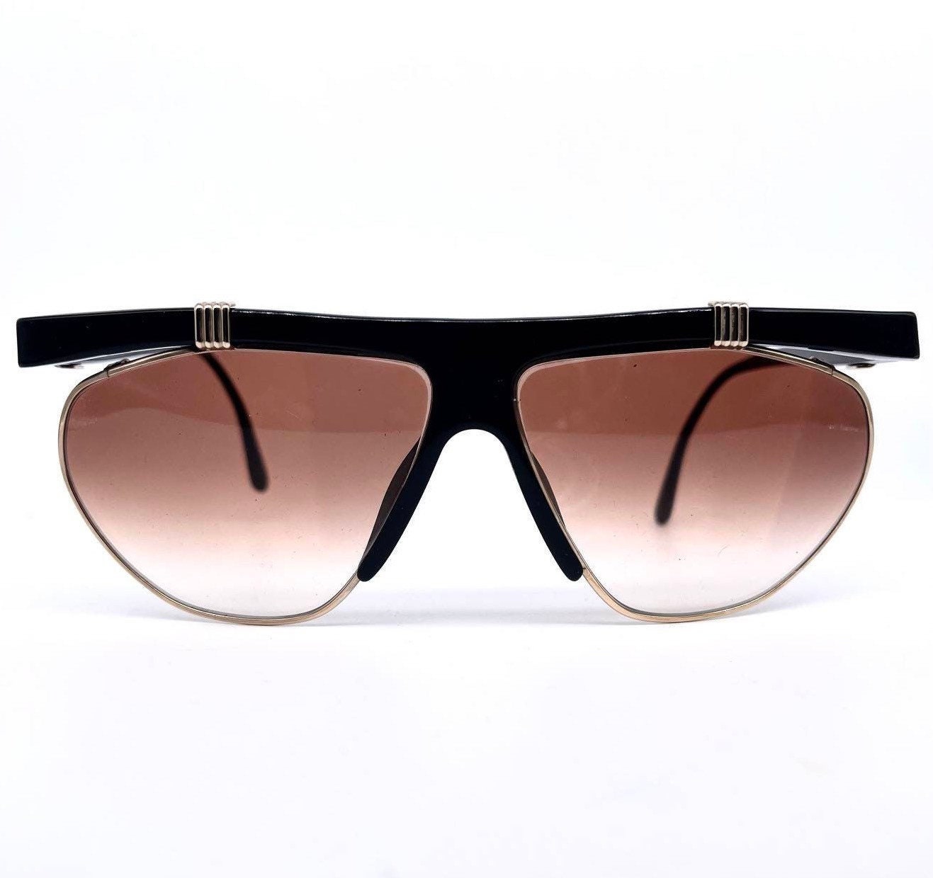 Christian Dior 2555 butterfly oversized sunglasses made in Germany 80s NOS 2col