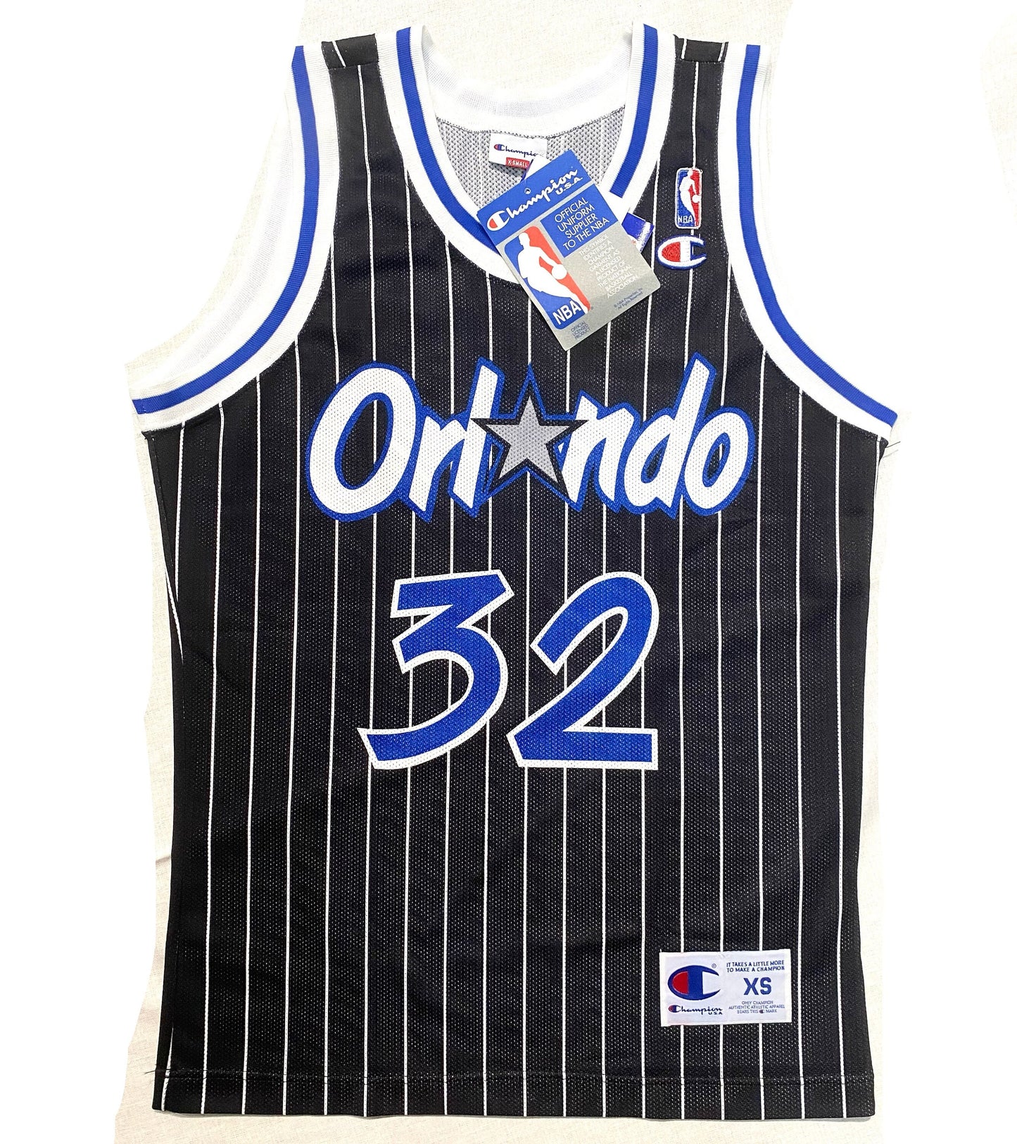 O'Neal 32 Orlando Magic Champions NBA Jersey disponibile sz M e XS