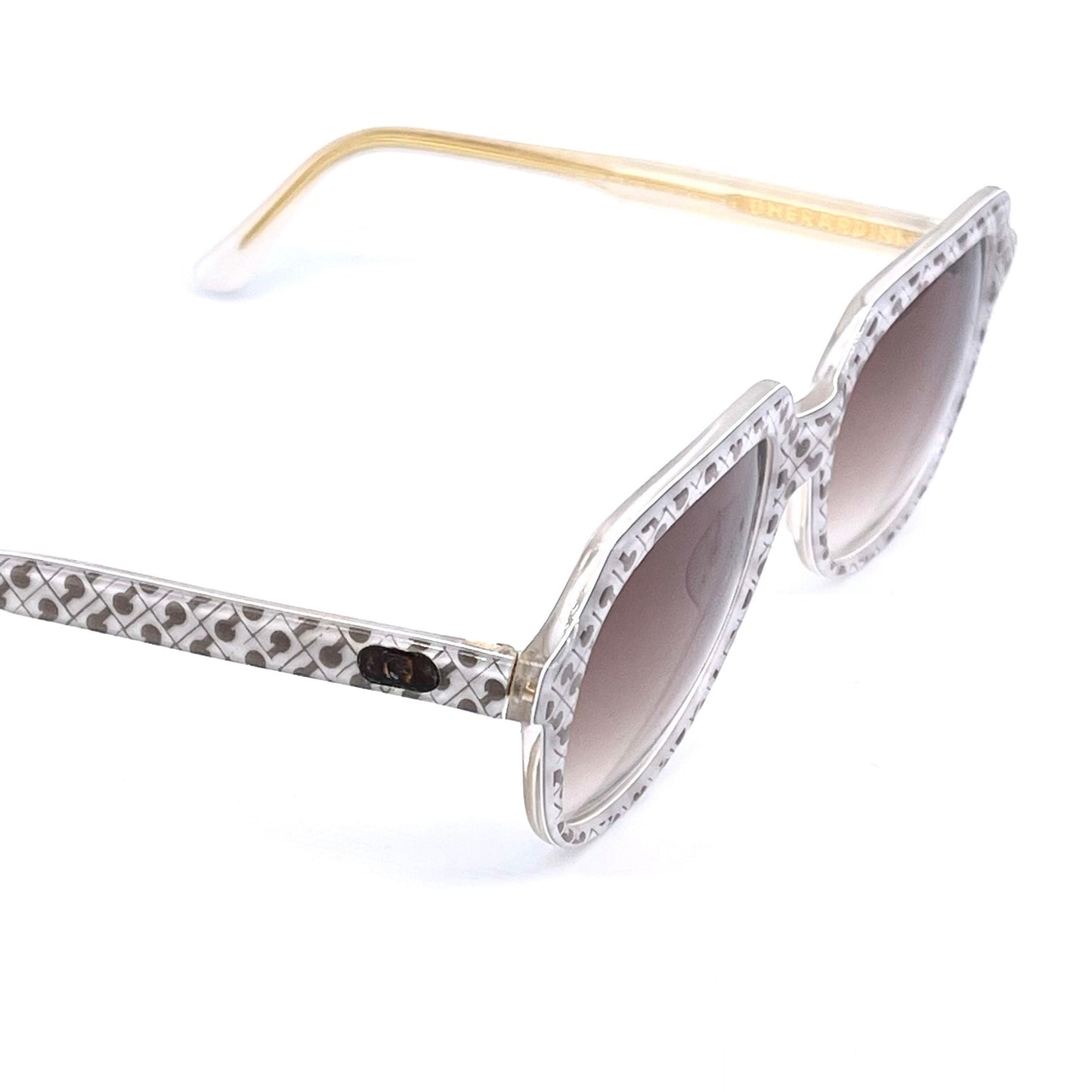 Occhiali da sole Gherardini Lapis G11 realizzati a mano in Italia negli anni '80