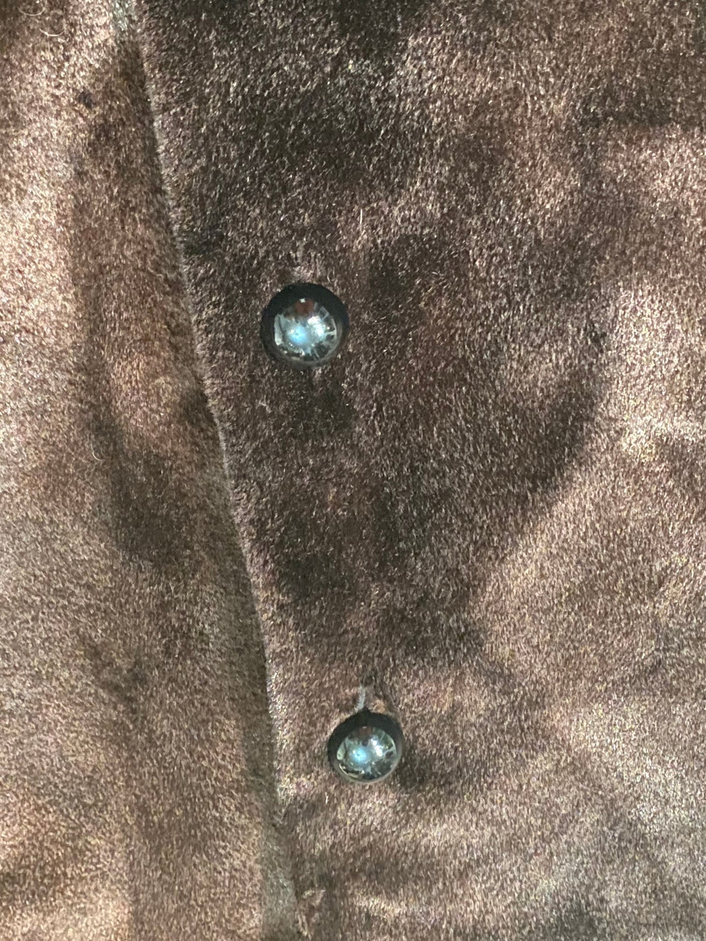 Lapeco Milan sheared mink dark brown fur coat 1960s, mint