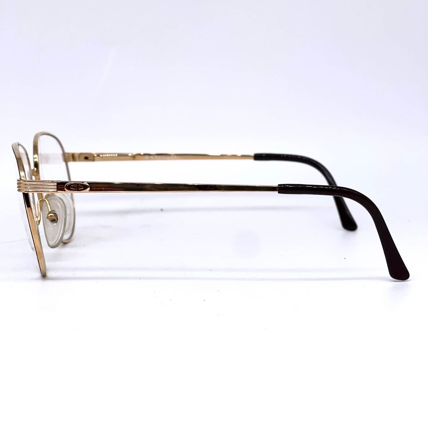 Christian Dior 2754 vintage round golden metal glasses new from stock