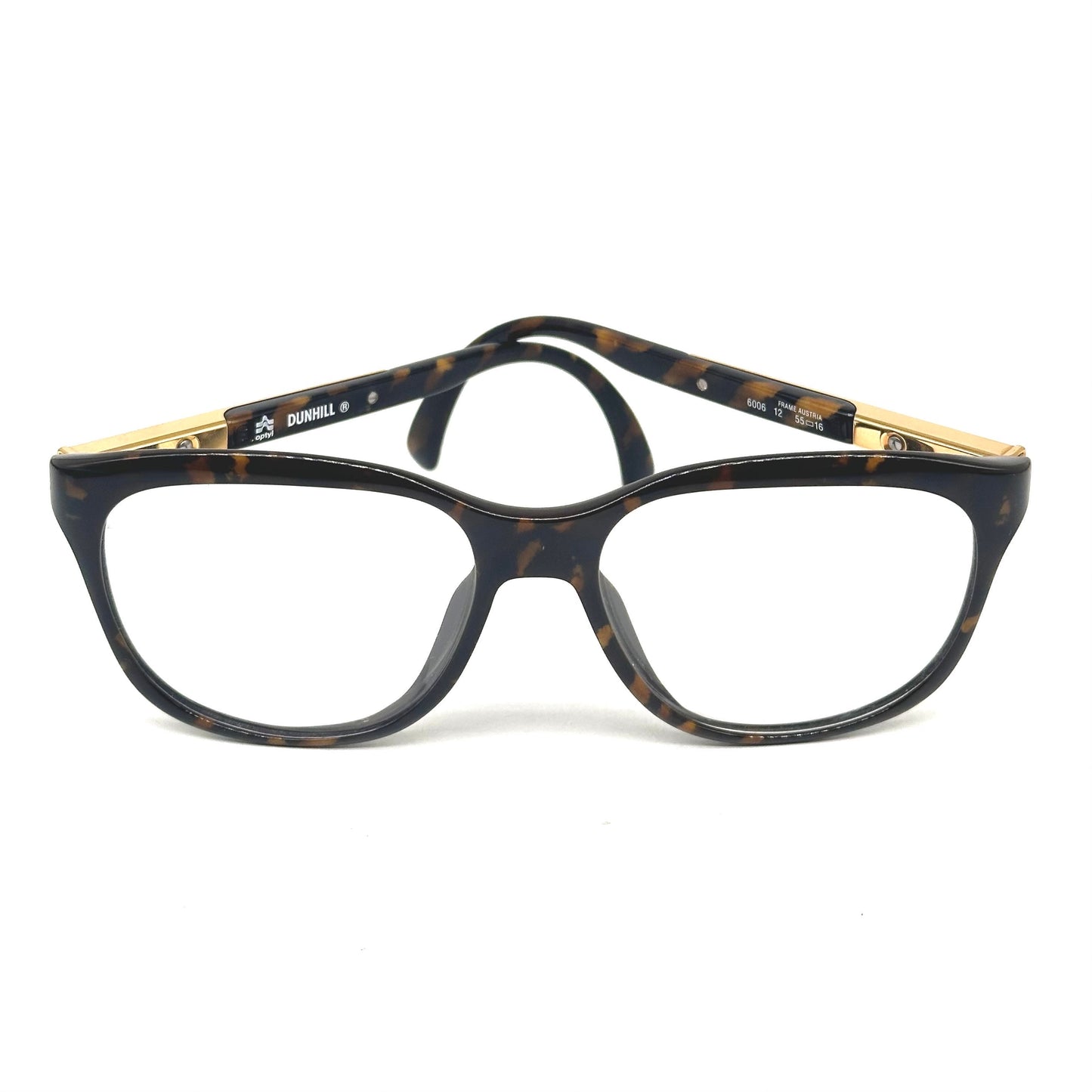 Dunhill 6006 tortoise and gold eyeglasses