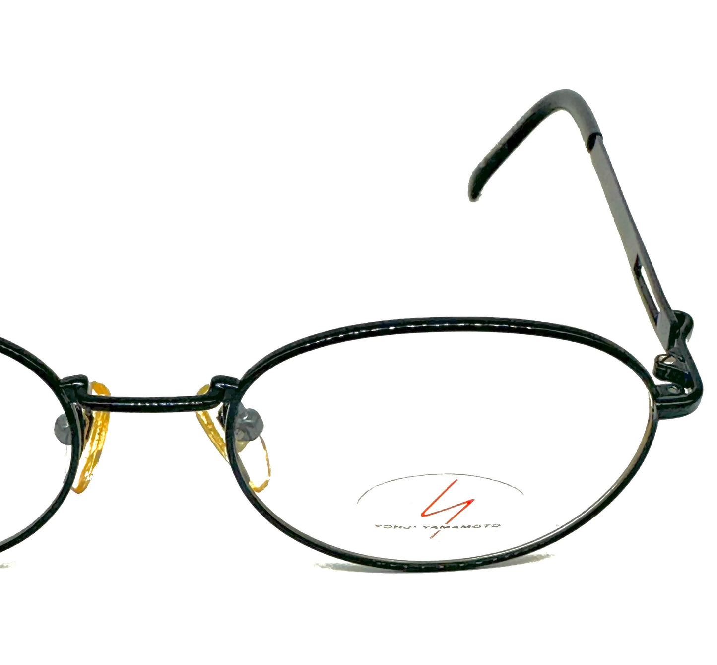 Yohji Yamamoto 51-5109 oval petrol green eyeglasses made in Japan, 90s NOS