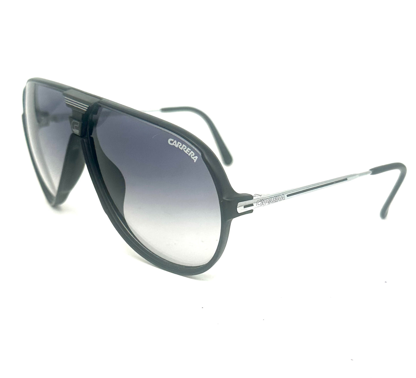 Carrera 5593 sporty aviator sunglasses w snap-off bridge system to substitute the lenses, 2 colorways, NoS 80s