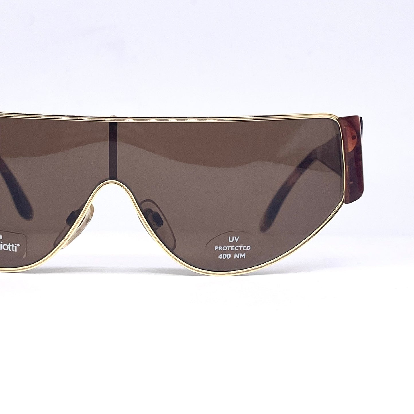 Laura Biagiotti T130/S vintage mask sunglasses made in Italy NOS 80s