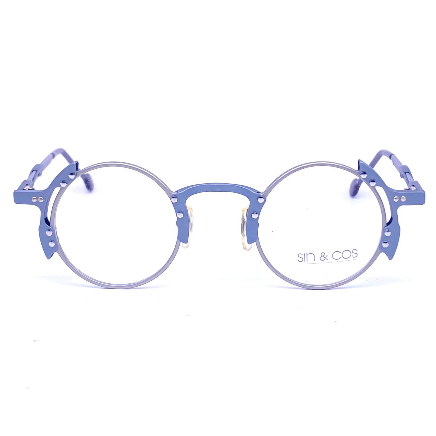 Sin&Cos round avant grade frames / sunglasses steampunk  90s made in Italy