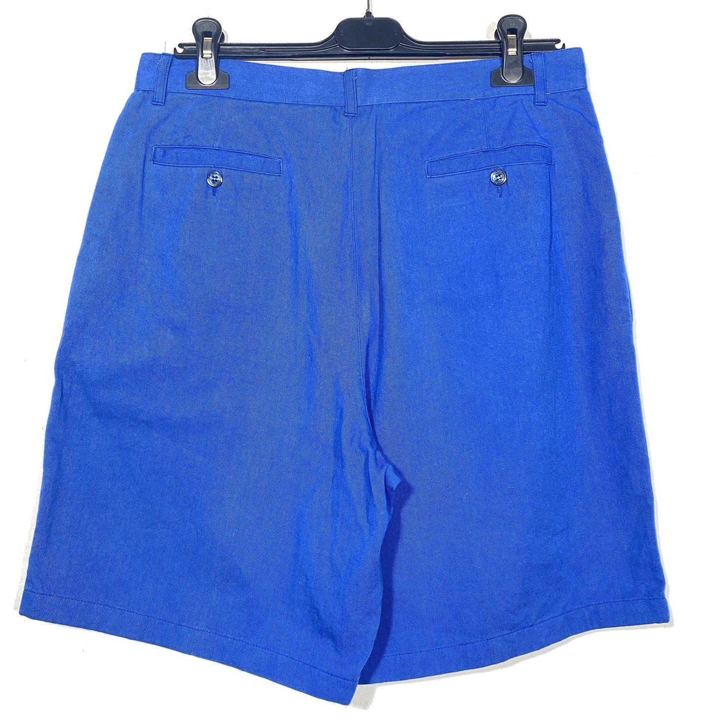 Etro Milano primary blue cotton Bermuda shorts sz 50, mint condition.