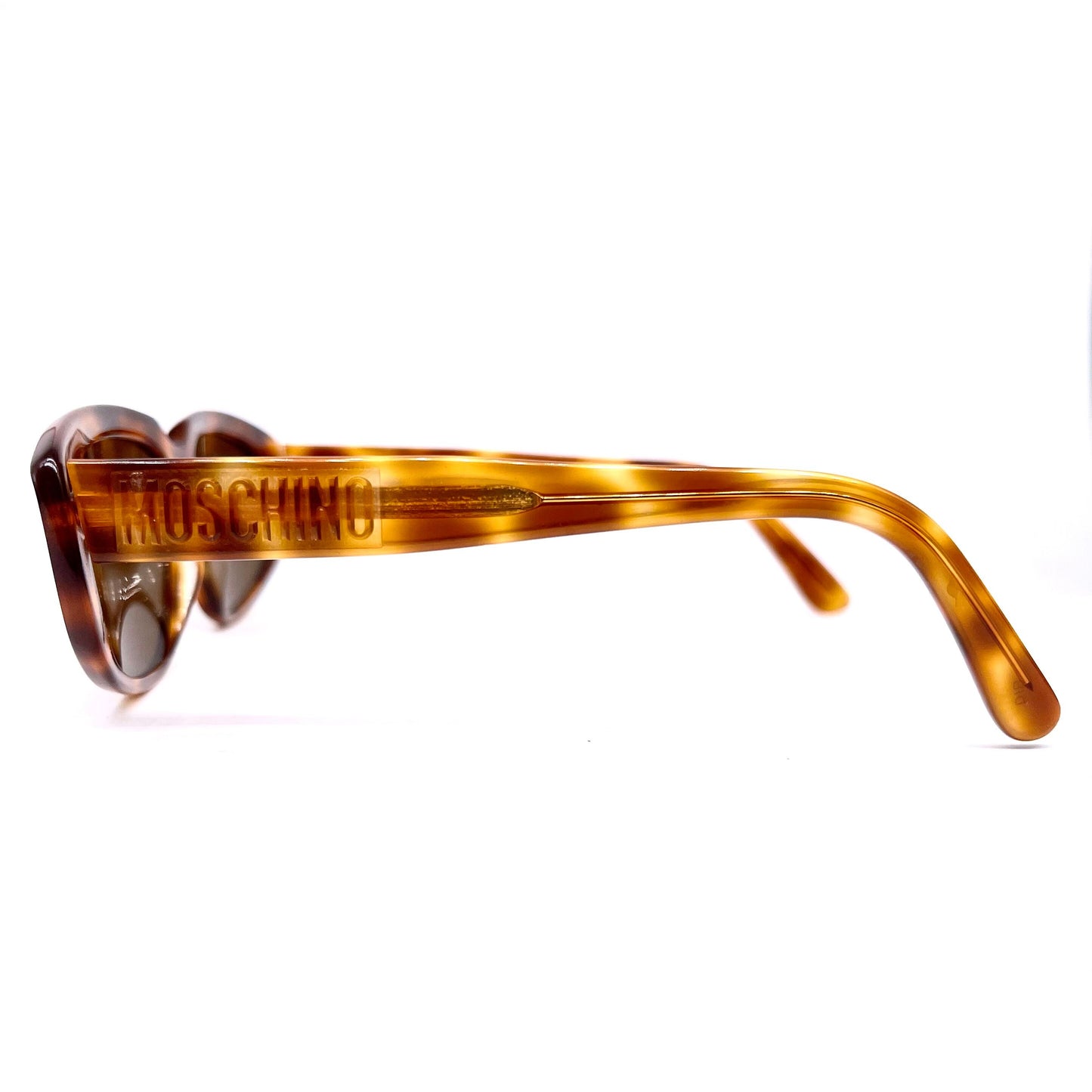 Moschino by Persol M266 tortoise enameled glasses NOS 80s