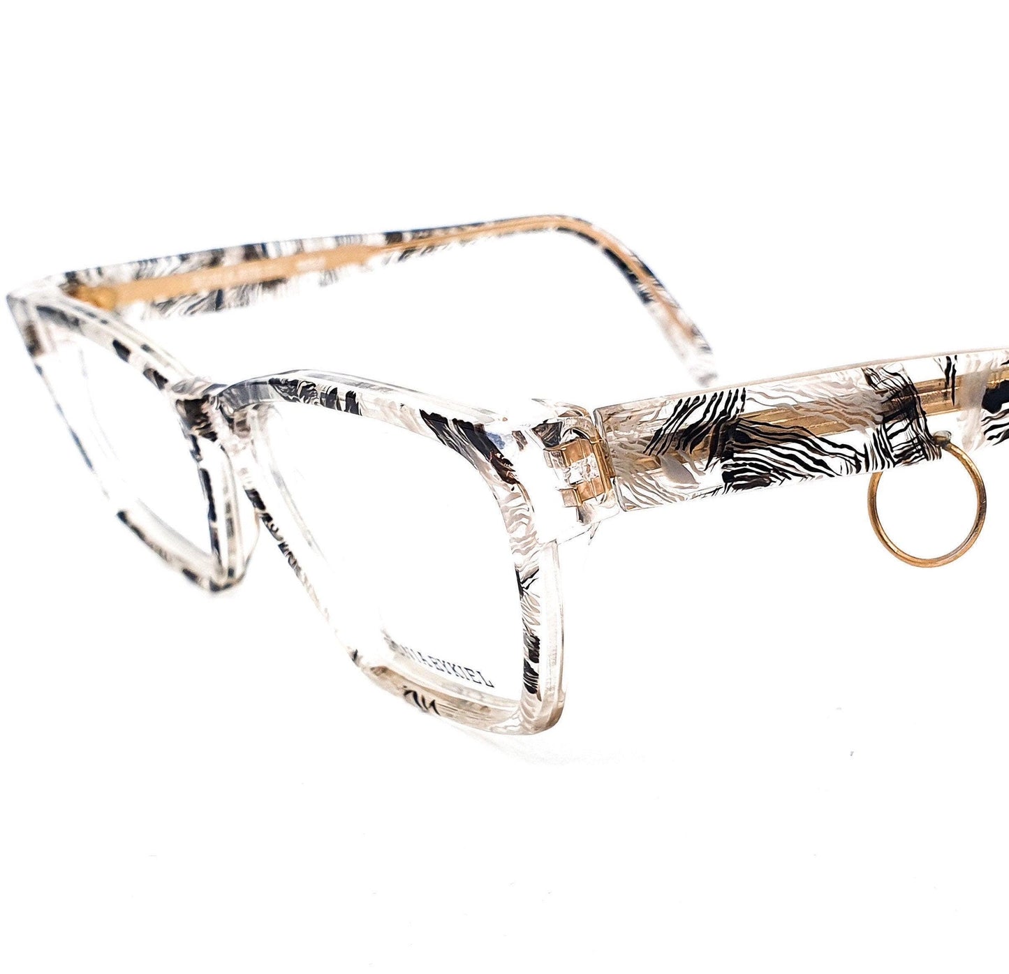 Sonia Rykiel SR-13 new wave cateye square frames in 2 crazy colors, NoS 80s France