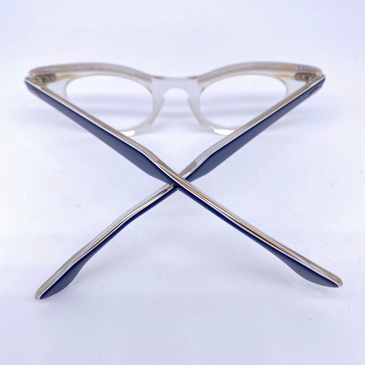 Bausch+Lomb eyeglasses for children cateye transparent/blue, 50s NO