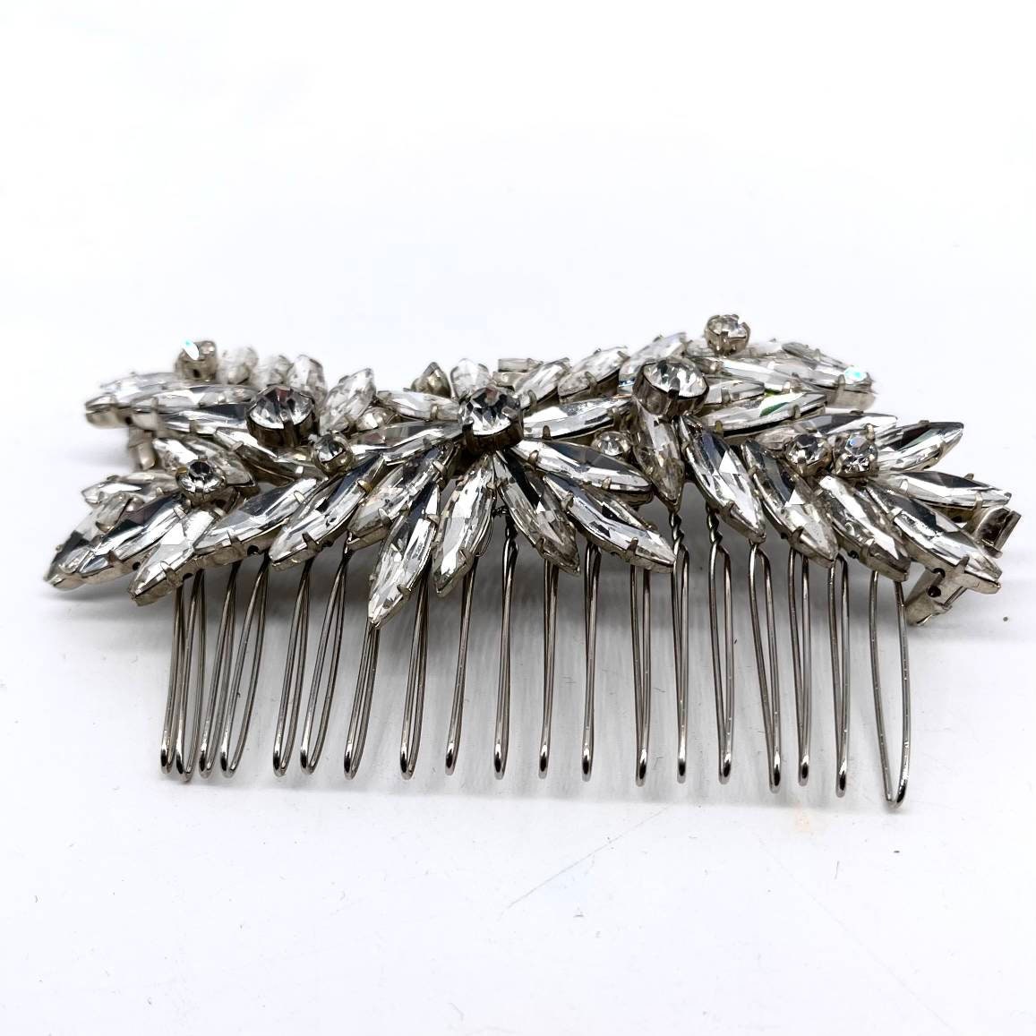 Hair Comb Crystals hand made
