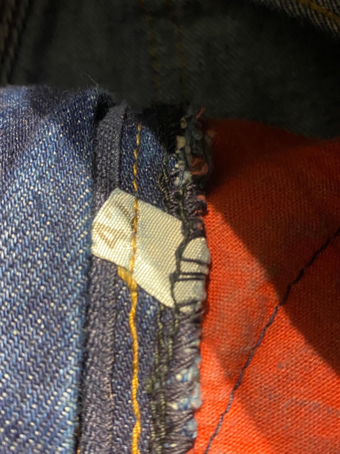 Pop 84 70s NOS flared indigo blue jeans brand new w tags sz 28