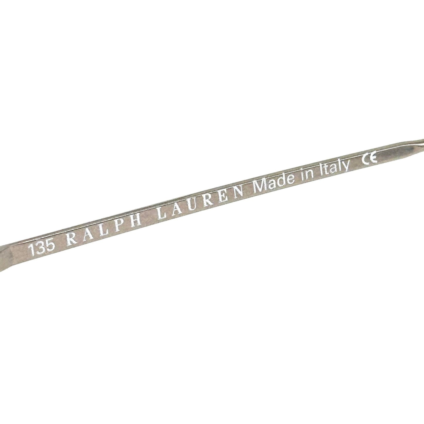 Ralph Lauren 681 elegant brushed golden metal ladies frames, NOS 90s Italy
