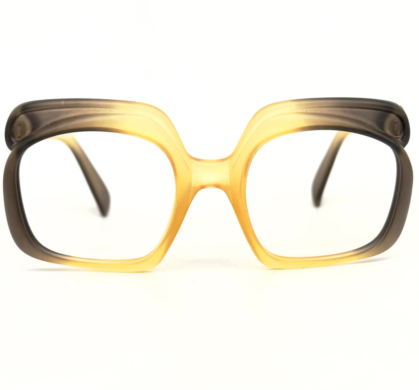 Christian Dior 1970s square oversized eyeglasses/sunglasses frames, 2 colorways, Optyl Austria