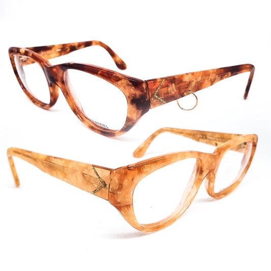 Sonia Rykiel SR-1 thick retro cateye frames hand made in France, 2 colors