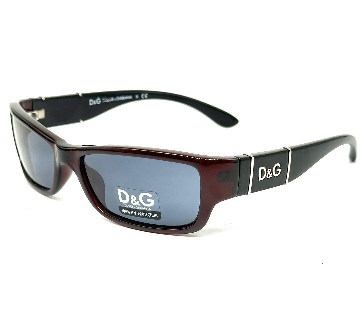 D&G Dolce Gabbana 8051 fancy wrap square sunglasses coming in 2 beautiful colorways, NOS 90s Never worn
