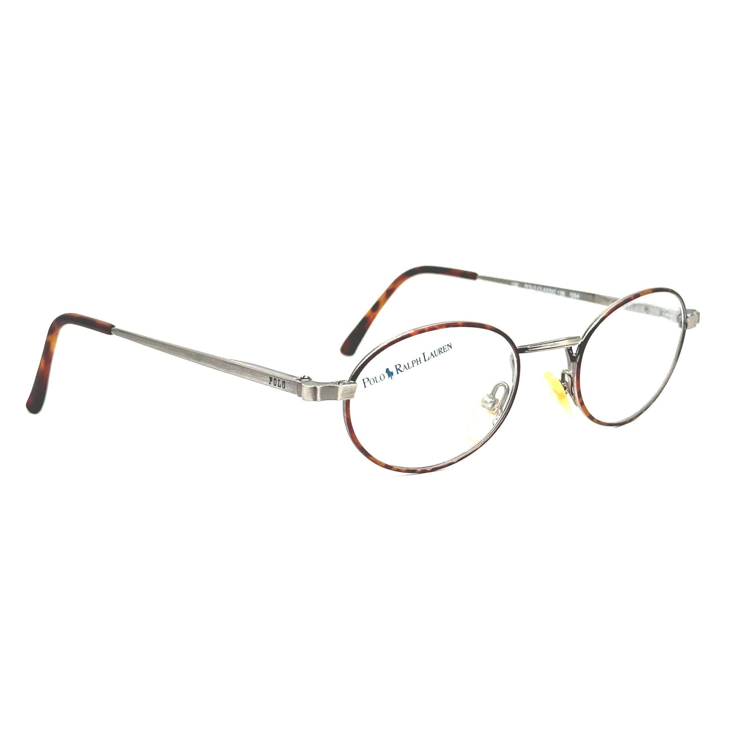 Ralph Lauren Polo Classic GS4 oval gunmetal frame with tortoise details, NoS 80s