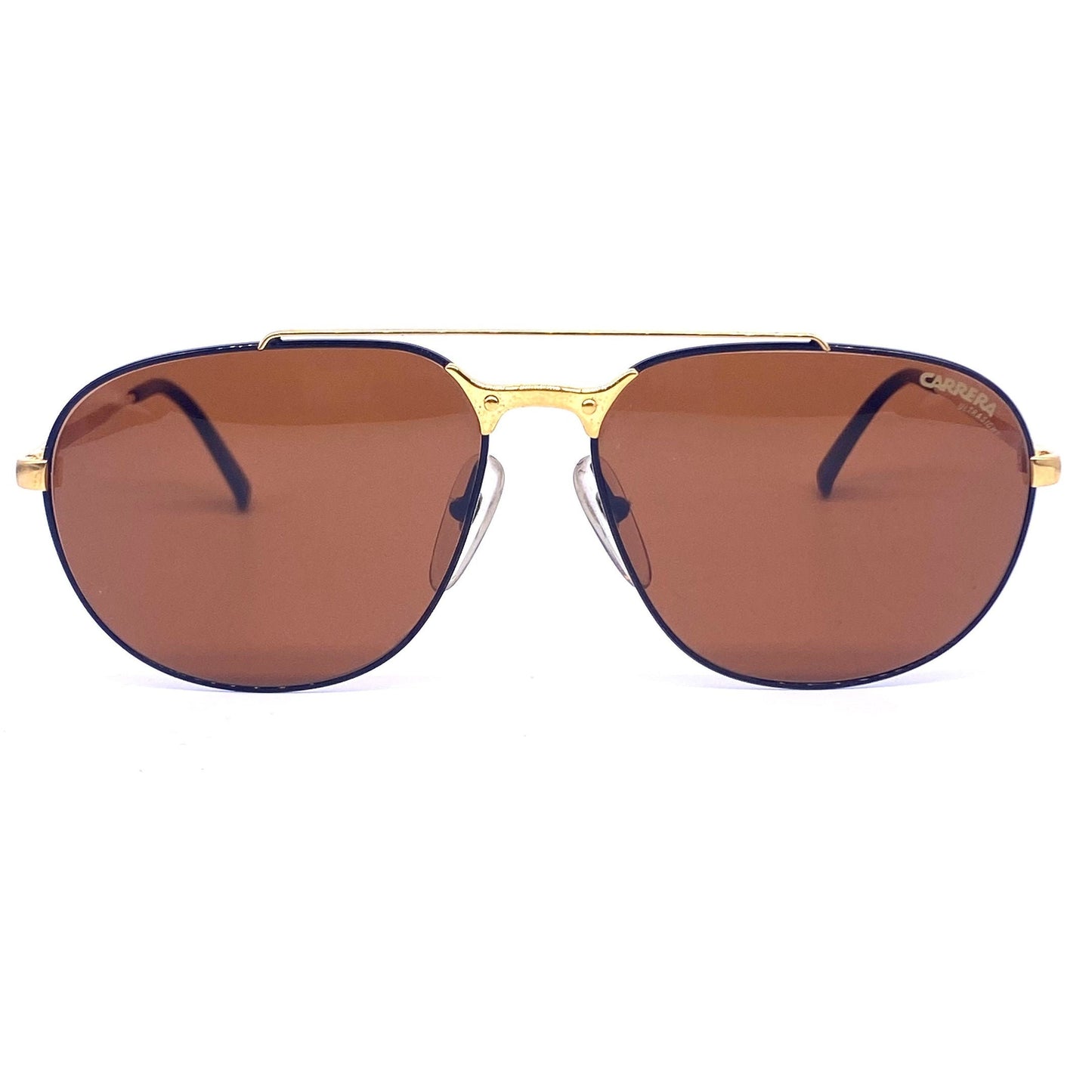 Carrera 5469 luxury aviator sunglasses, gold with black ena