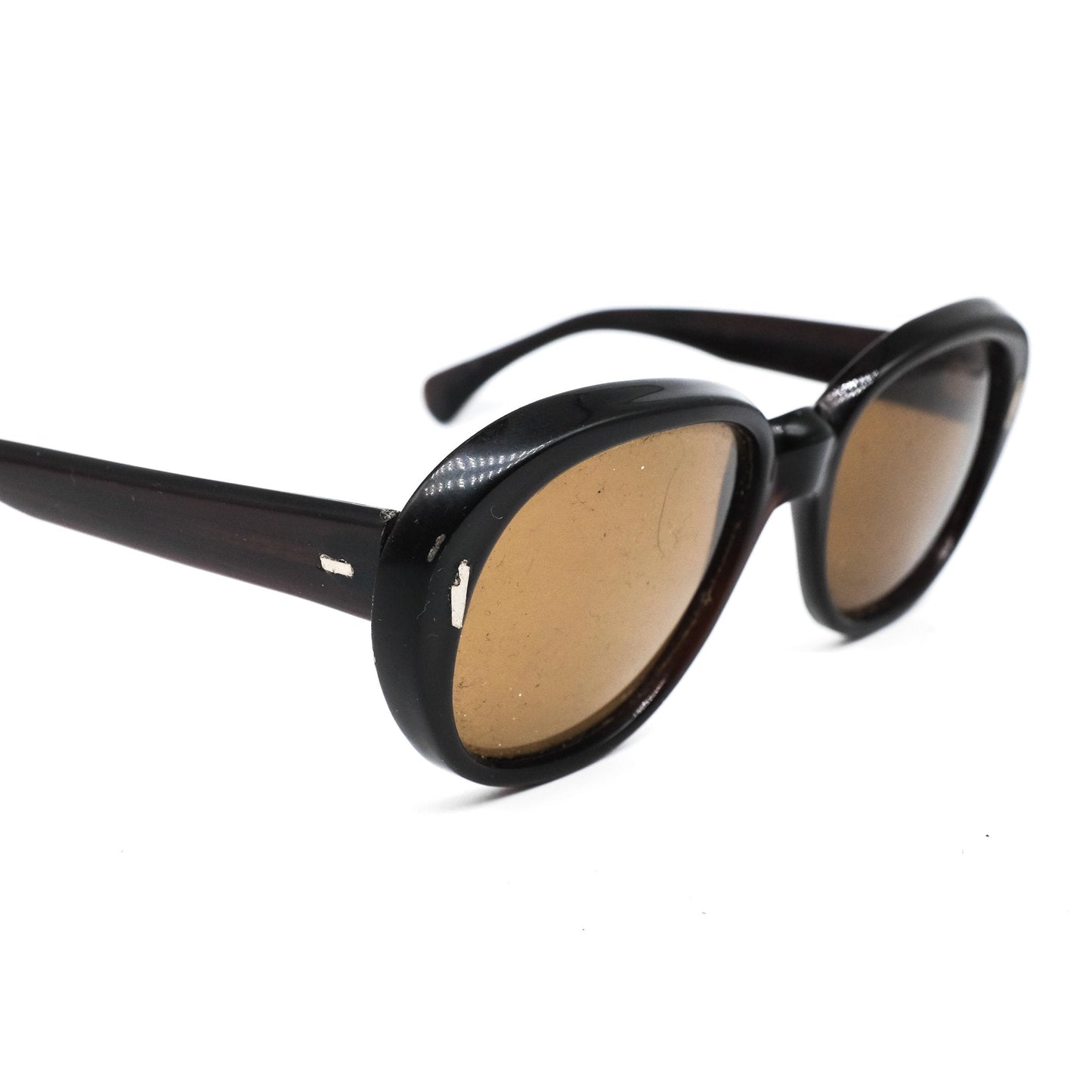 1960s Audrey in Tiffany's breakfast style sunglasses hand made in Italy, 60s NOS mint