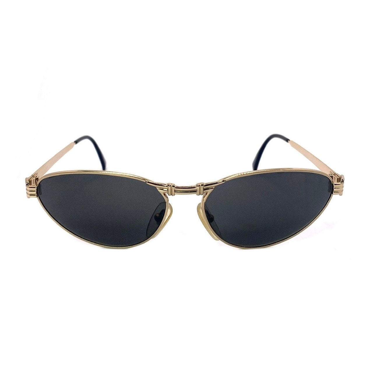 Pierre Cardin 8512/S  cateye sunglasses gold made in France in the 80s, NOS