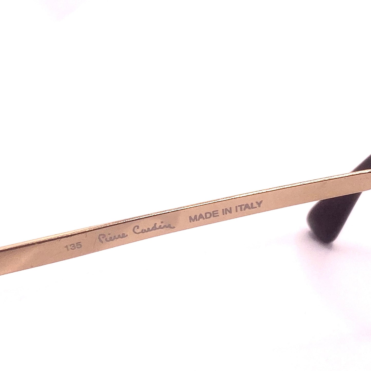 Pierre Cardin 8512/S  cateye sunglasses gold made in France in the 80s, NOS