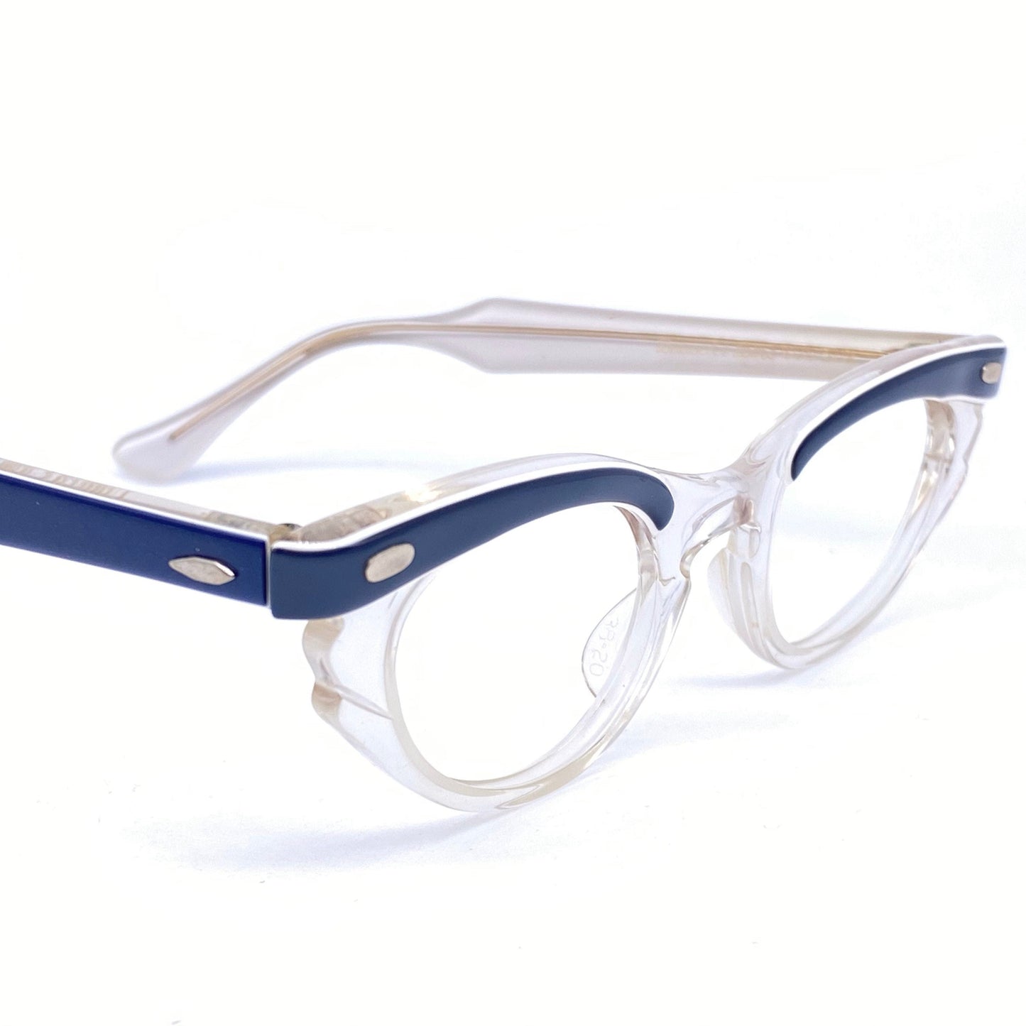 Bausch+Lomb eyeglasses for children cateye transparent/blue, 50s NO