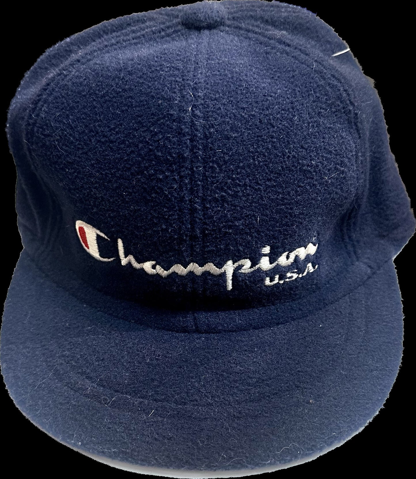 Champions 90s NOS fleece snapback a w ear flaps, sz XS with tags
