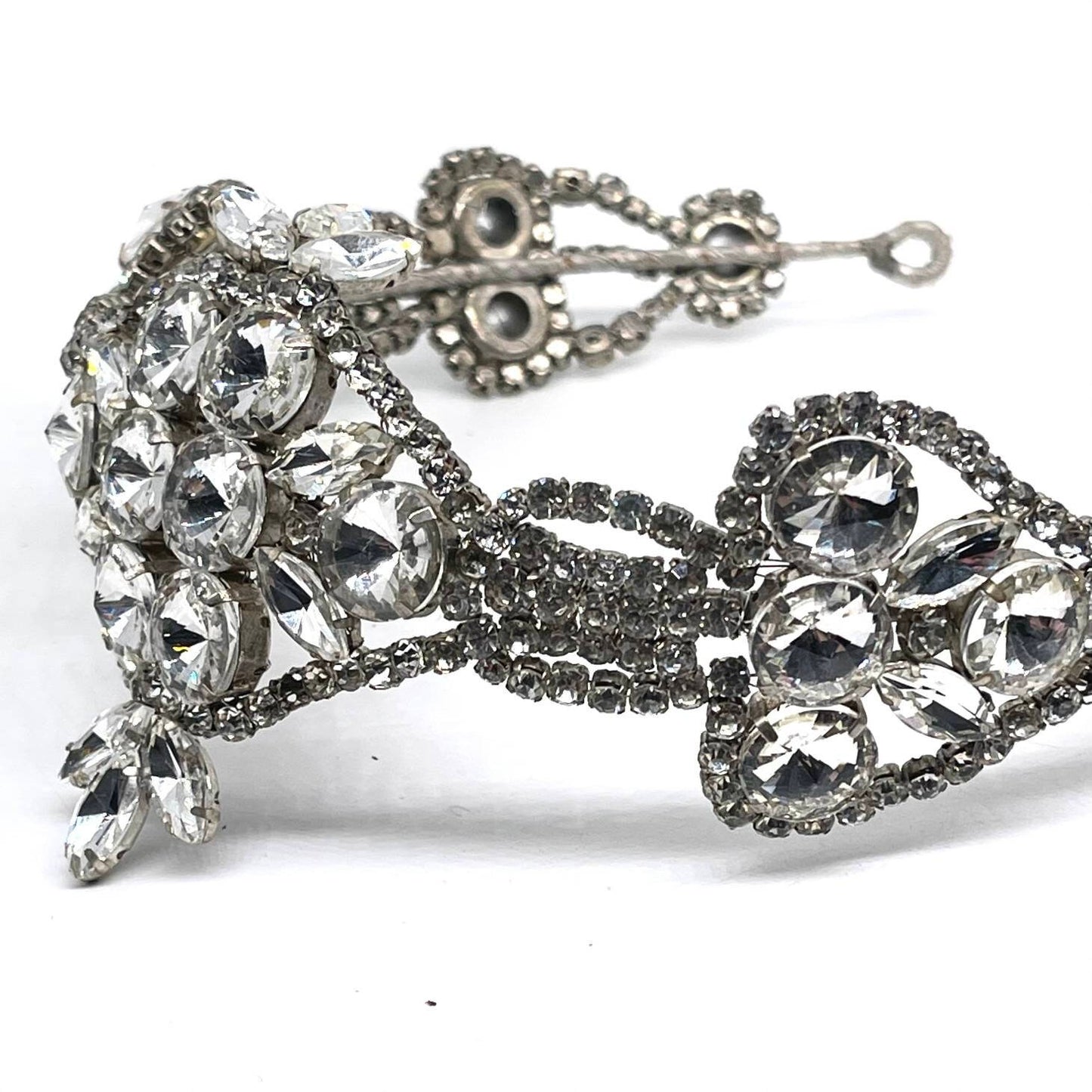 Hand made Swarovski diamond and stones jewel hairband