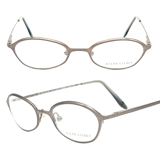Ralph Lauren 681 elegant brushed golden metal ladies frames, NOS 90s Italy